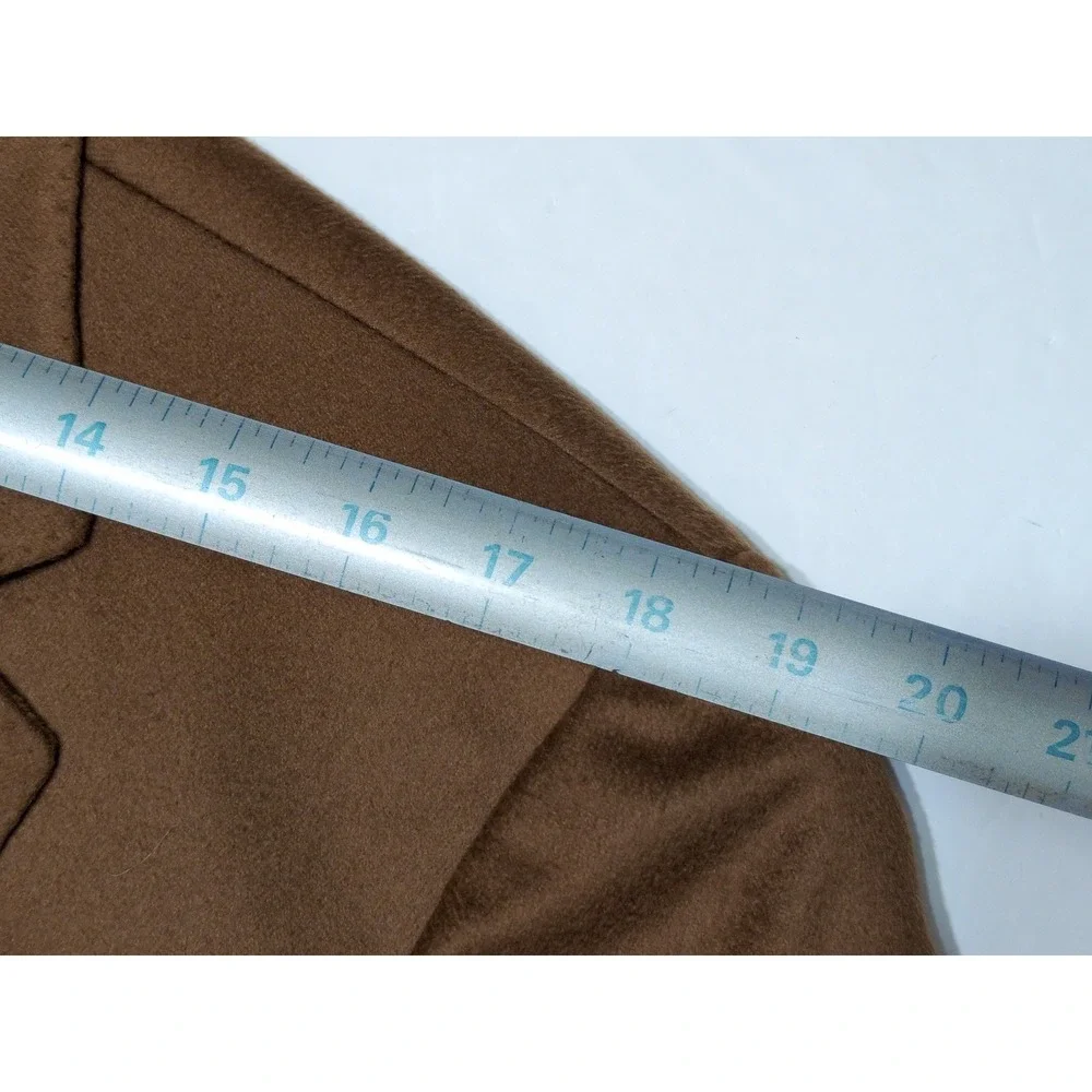 AUKE Winter Park Piacenza Alashan Pure Cashmere Blazer Sport Coat 44 Long Brown